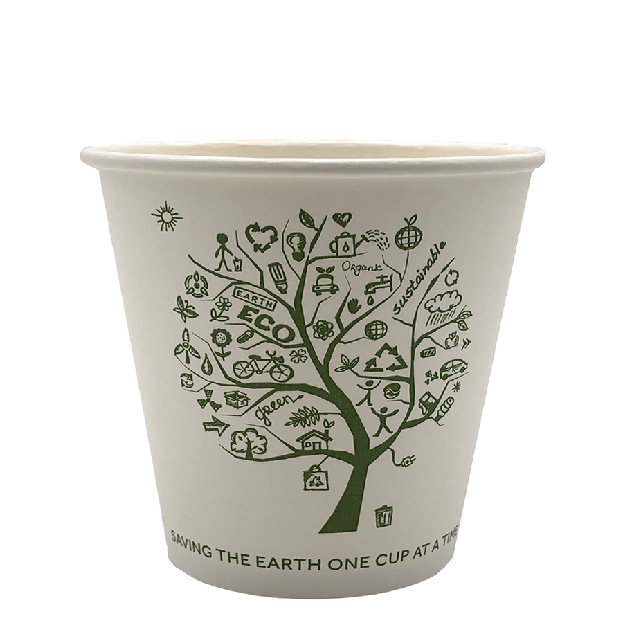 20 oz Clear PLA Cup Compostable, 20/50 – AmerCareRoyal